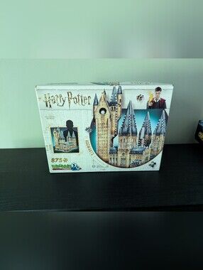 Wrebbit 3D Puzzle Harry Potter Hogwarts Castle Astronomy Tower A Few Missing Pcs